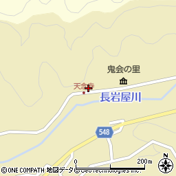 天念寺周辺の地図