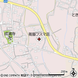衛藤フスマ店周辺の地図