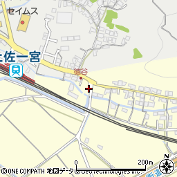 高知県高知市布師田2686周辺の地図