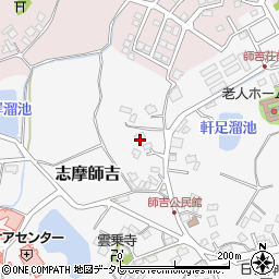福岡県糸島市志摩師吉856-1周辺の地図