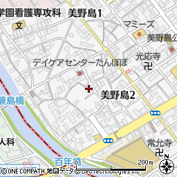 タイムパーク古屋第一駐車場周辺の地図