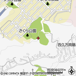 高知県高知市西久万周辺の地図