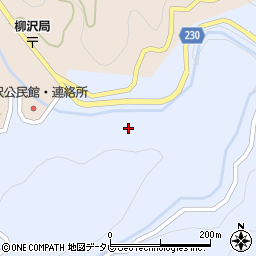 矢落川周辺の地図