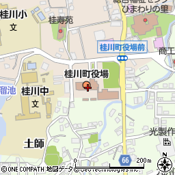 福岡県嘉穂郡桂川町周辺の地図