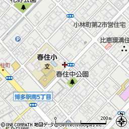 オリヒロ株式会社福岡営業所周辺の地図