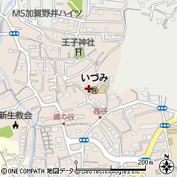 高知県高知市西秦泉寺周辺の地図
