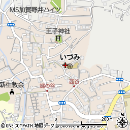 高知県高知市西秦泉寺周辺の地図