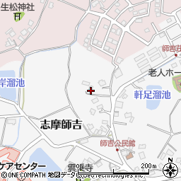 福岡県糸島市志摩師吉855周辺の地図