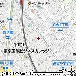 福岡市医師会 訪問看護ステーション中部周辺の地図