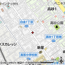 緒方商店周辺の地図