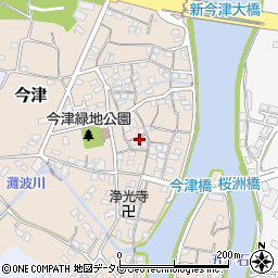 大分県中津市今津229-2周辺の地図