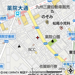 福岡筑紫野線周辺の地図