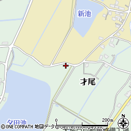 福岡県豊前市才尾410周辺の地図