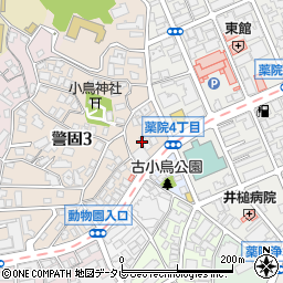 あおば交通福岡周辺の地図