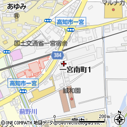 エイトコンサルタント高知支店周辺の地図