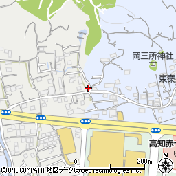 高知県高知市前里282周辺の地図