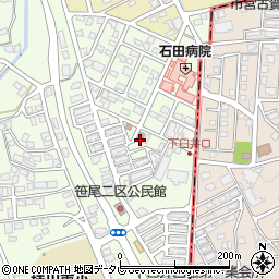 吉隈郵便局 ＡＴＭ周辺の地図