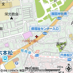 ツクイ福岡訪問看護ステーション周辺の地図