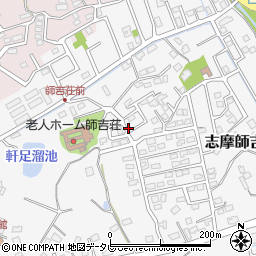 福岡県糸島市志摩師吉732-18周辺の地図