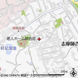 福岡県糸島市志摩師吉732-19周辺の地図