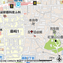 行政書士森田康弘法務事務所周辺の地図