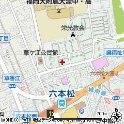 貴久栄荘周辺の地図
