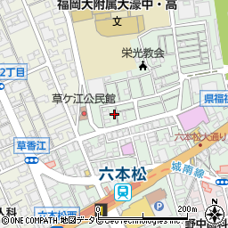有限会社福岡ライフサービス周辺の地図