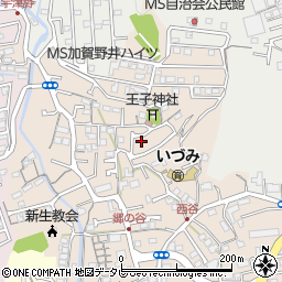高知県高知市西秦泉寺338-10周辺の地図