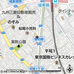 福岡県福岡市中央区薬院3丁目5周辺の地図