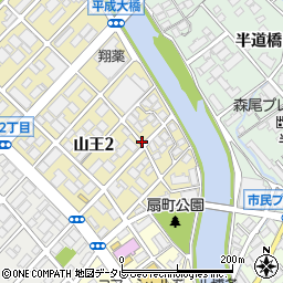 ピュア博多東弐番館周辺の地図
