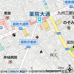 行政書士モチドメ事務所周辺の地図