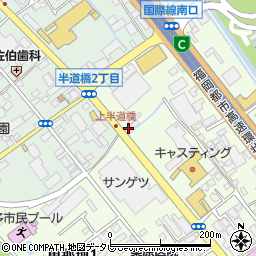タイムズカー福岡空港国際線店周辺の地図
