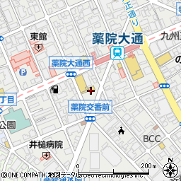 セブンイレブン福岡浄水通り店周辺の地図