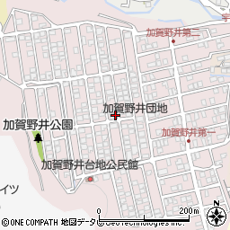 高知県高知市加賀野井周辺の地図