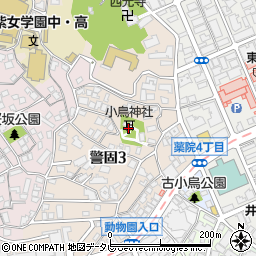 福岡県福岡市中央区警固3丁目11-56周辺の地図