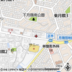 有限会社月隈興産周辺の地図