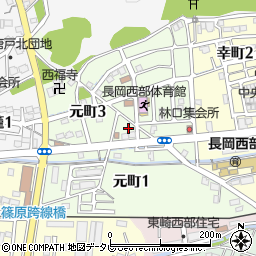 高知県南国市元町周辺の地図