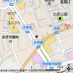 セブンイレブン福岡徳永店周辺の地図