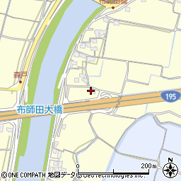 高知県高知市布師田1165周辺の地図