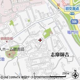 福岡県糸島市志摩師吉730-7周辺の地図
