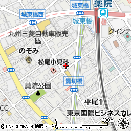 松尾建設株式会社　福岡支店安全衛生協力会周辺の地図