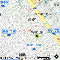 鉄板焼 Kaguwa 芳 かぐわ周辺の地図