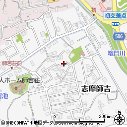 福岡県糸島市志摩師吉730-6周辺の地図