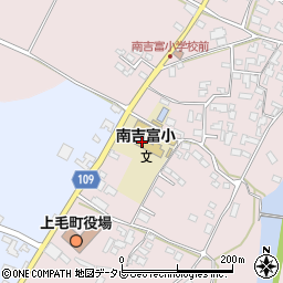 上毛町立南吉富小学校周辺の地図