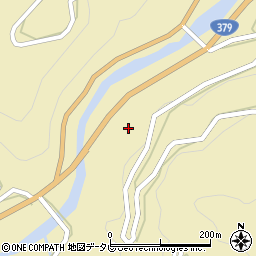 愛媛県喜多郡内子町大瀬東1801周辺の地図