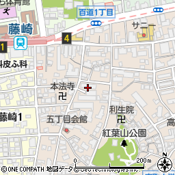 あさひマンション福岡周辺の地図