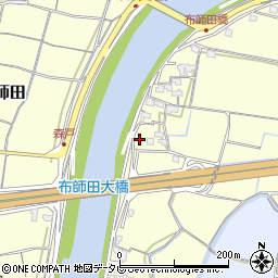 高知県高知市布師田1153周辺の地図