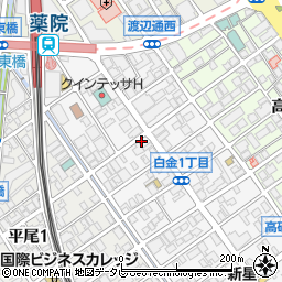 リパーク白金１丁目第５駐車場周辺の地図