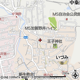 高知県高知市西秦泉寺290-13周辺の地図
