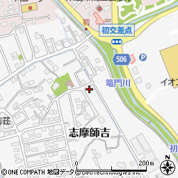 福岡県糸島市志摩師吉723-6周辺の地図